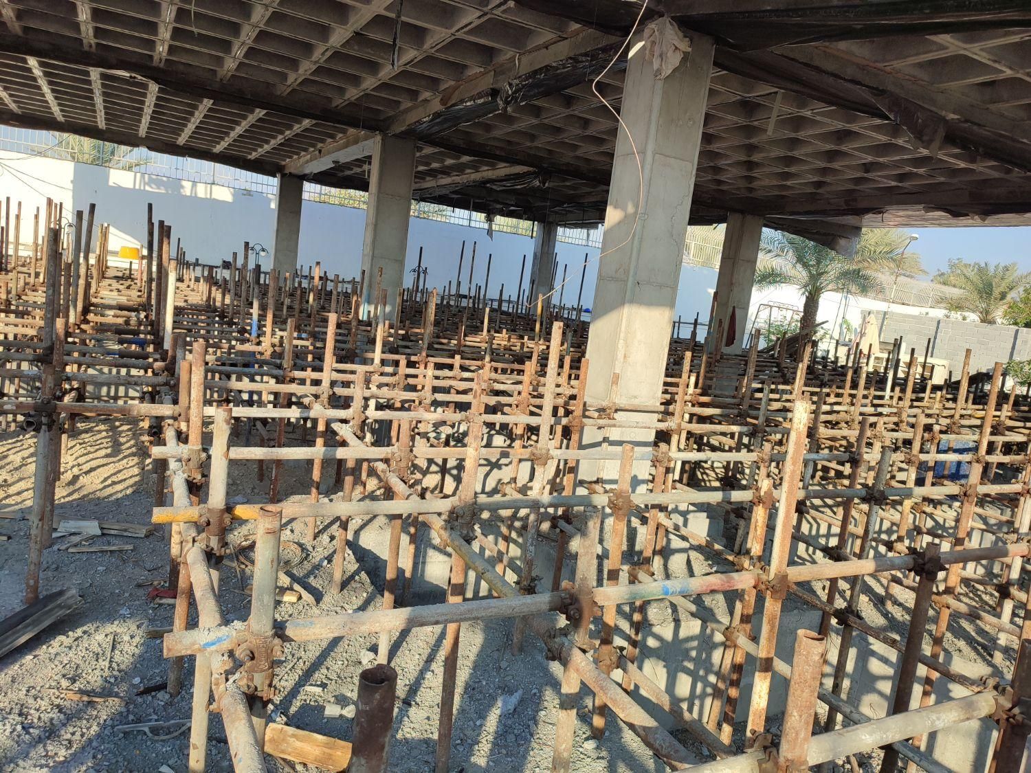 داربست فلزی شاهرخ و تخته زیر پا بنایی|خدمات پیشه و مهارت|بندرعباس, |دیوار