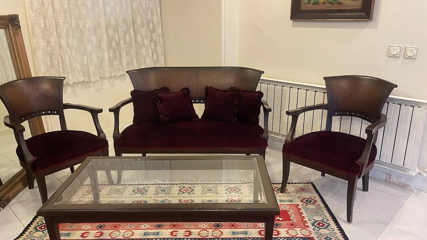 مبلمان ۶نفره|مبلمان خانگی و میز عسلی|تهران, اختیاریه|دیوار
