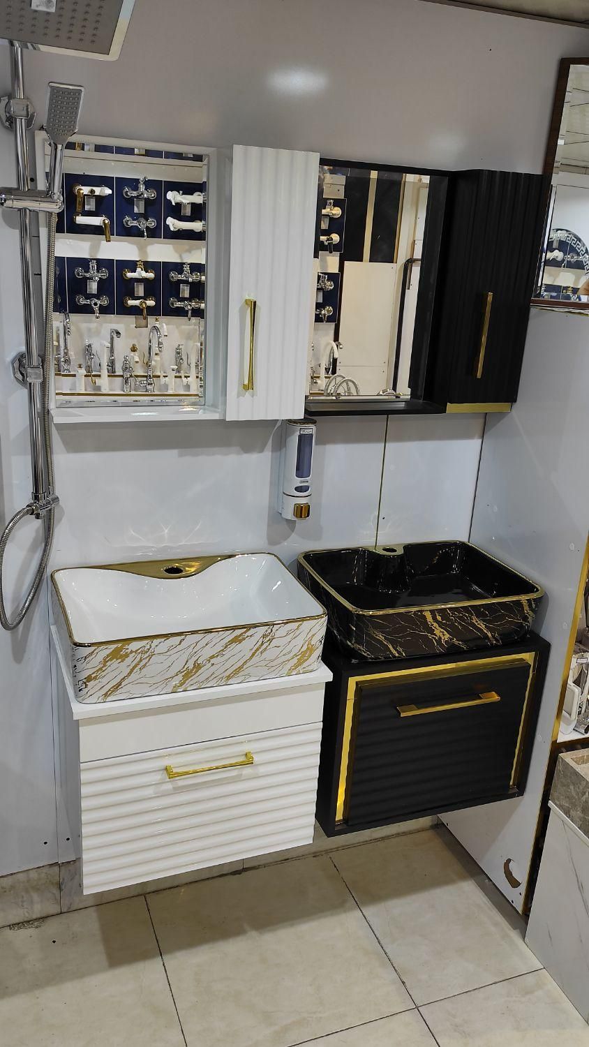 روشویی کابینتی مدل آیلار ابعاد 35*50|لوازم سرویس بهداشتی|ساوه, |دیوار