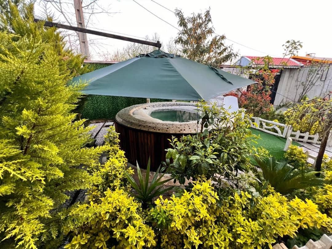 دوخوابه لاکچری با جکوزی سنگی هشت نفره|اجارهٔ کوتاهمدت ویلا و باغ|بندر انزلی, شانگهای پرده|دیوار