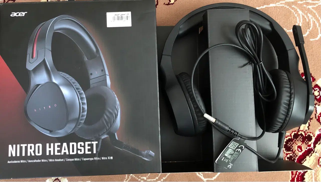 هدفون گیمینگ نو nitro headset.   acer.|قطعات و لوازم جانبی رایانه|اصفهان, بهارستان|دیوار