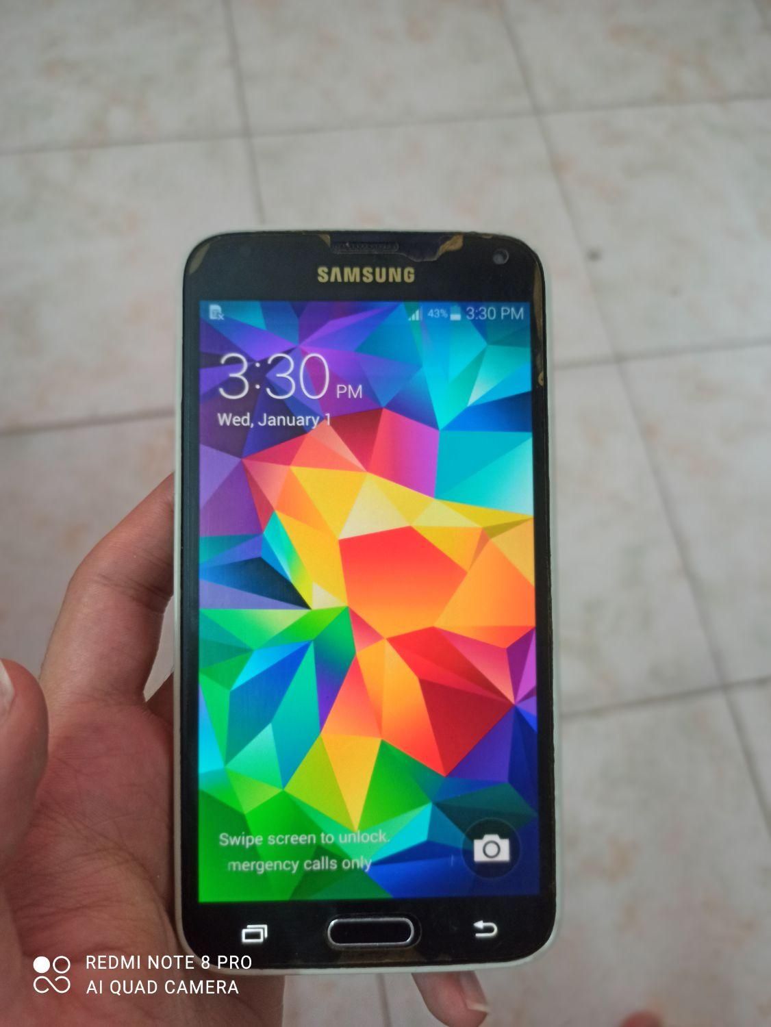 سامسونگ Galaxy S5 با حافظهٔ ۱۶ گیگابایت|موبایل|رشت, گلسار|دیوار