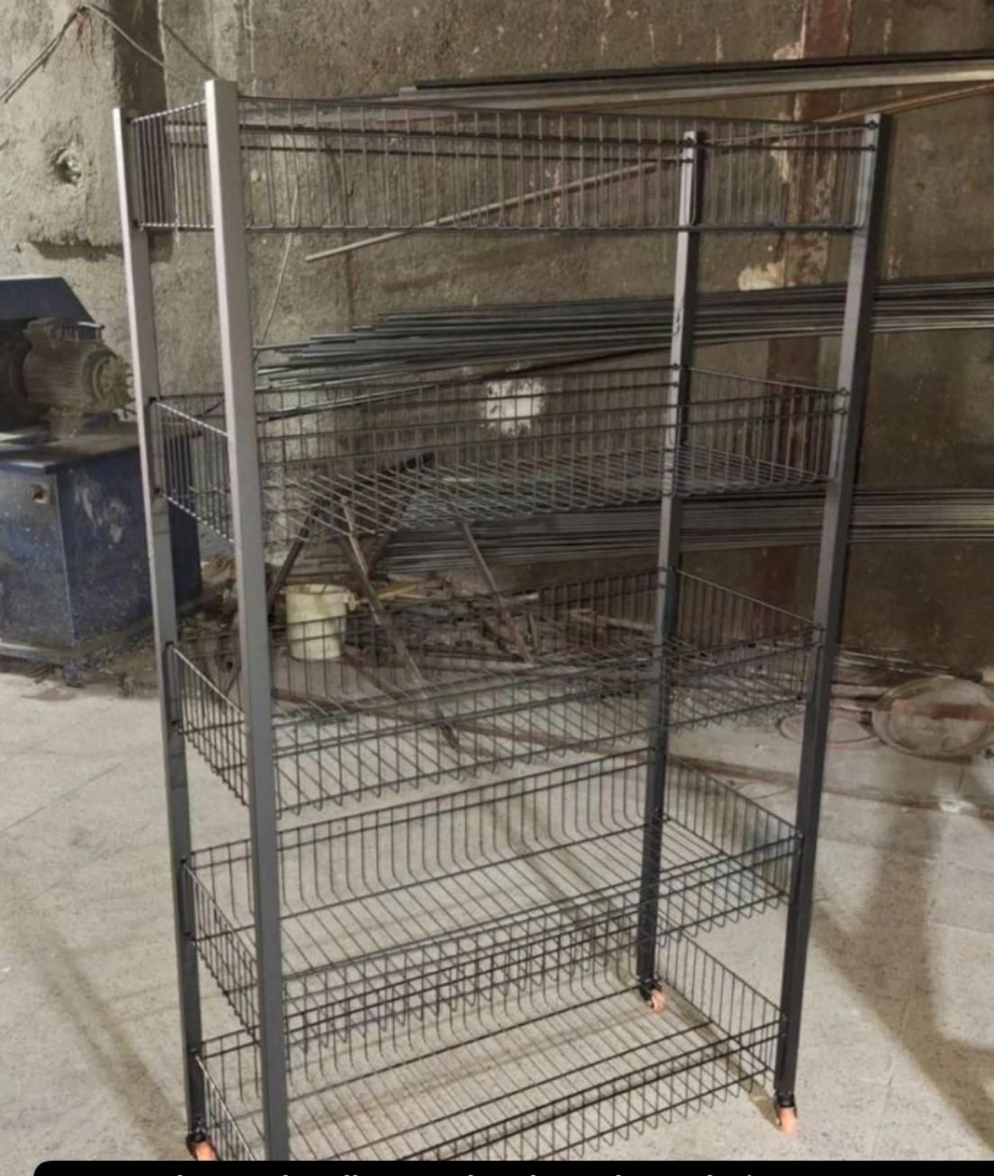 تولیدی قفسه و استند سبد فروشگاهی سبد چیبس پوفک|فروشگاه و مغازه|مشهد, خواجه ربیع|دیوار