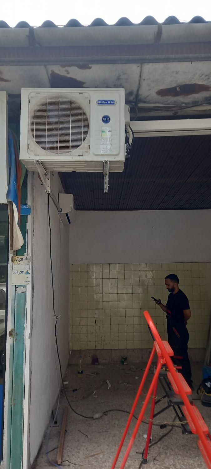 (نصب انواع کولرگازی نشت یابی شارژ گاز لوله کشی مس)|خدمات پیشه و مهارت|کلارآباد, |دیوار