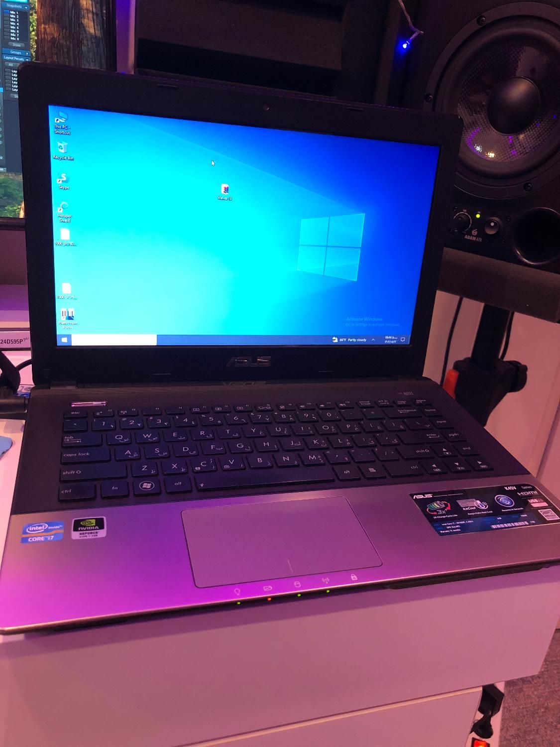 لپ تاپ ایسوس k45v i7 بسیار تمیز|رایانه همراه|تهران, امیرآباد|دیوار