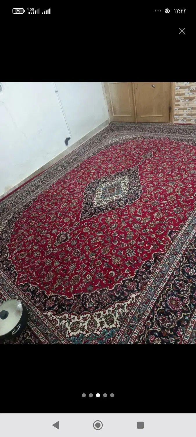 یک جفت فرش مشهد 12متری500شانه تمام نخ|فرش|مشهد, طلاب|دیوار