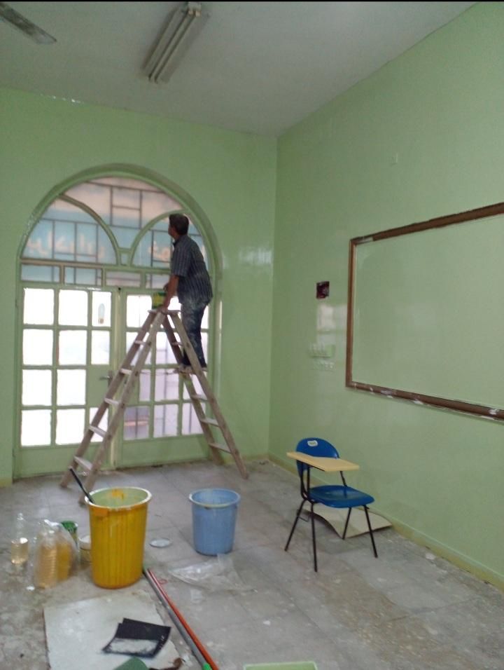 رنگ آمیزی ساختمان|خدمات پیشه و مهارت|اهواز, زیتون کارمندی|دیوار