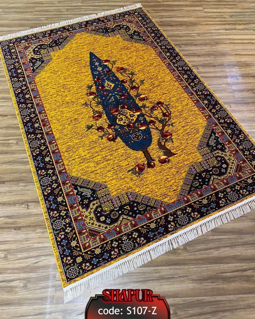 فرش حسن آبادی قشقایی|فرش|شیراز, ریشمک|دیوار