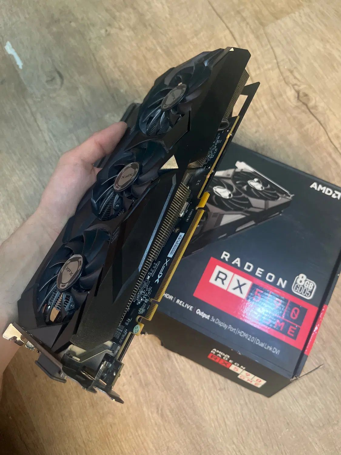 گرافیک rx 590 xfx 8gb|قطعات و لوازم جانبی رایانه|مشهد, سرافرازان|دیوار