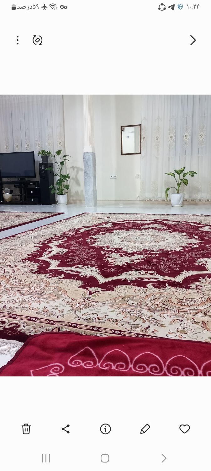 دو تخت فرش ماشینی سالم نو|فرش|شهریار, |دیوار