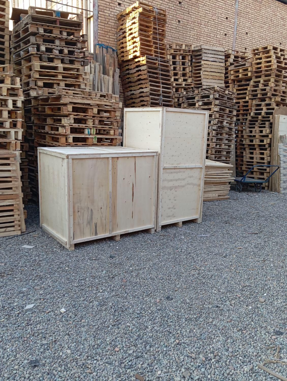 پالت چوبی پالت پلاستیکی ساخت صندوق جعبه باکس box|عمده‌فروشی|تهران, قیام‌دشت|دیوار