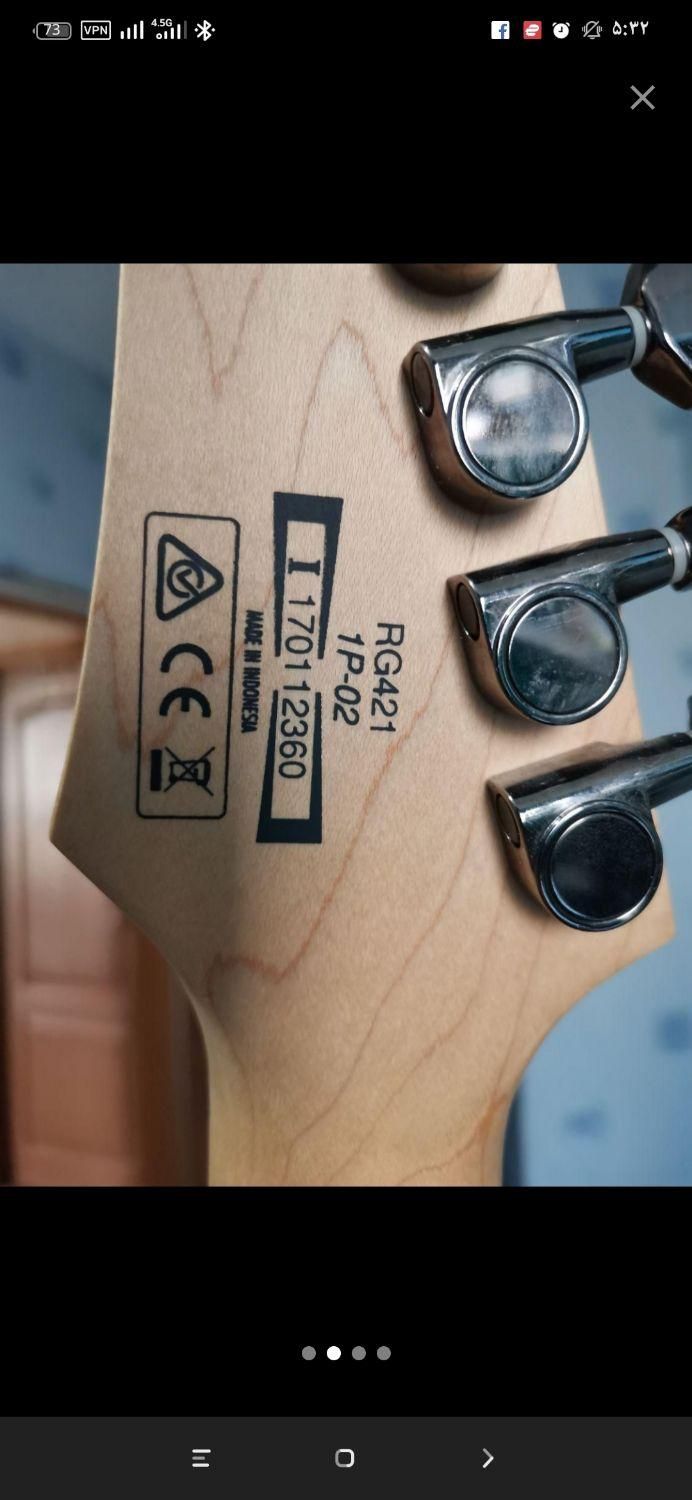 گیتارالکتریک ibanez rg421|گیتار، بیس، امپلیفایر|تهران, اکباتان|دیوار