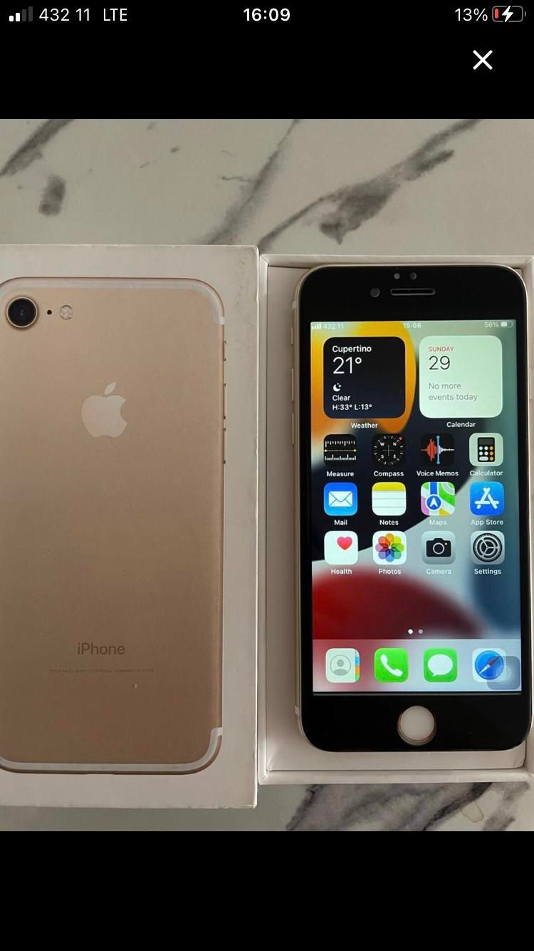 iPhone 7 سالم بدون تعمیر نو تمیز ۳۲ گیگ|موبایل|اسلام‌شهر, شهرک قائمیه|دیوار
