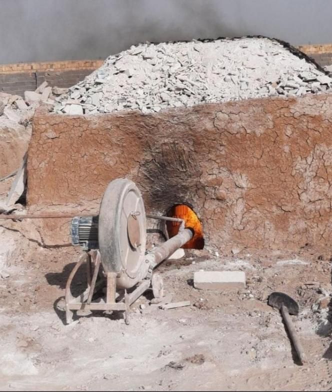 تولید اهک کلوخه و نرمه و تولید پوکه اجر درجه ۱ و۲|مصالح و تجهیزات ساختمان|اصفهان, ارداجی|دیوار