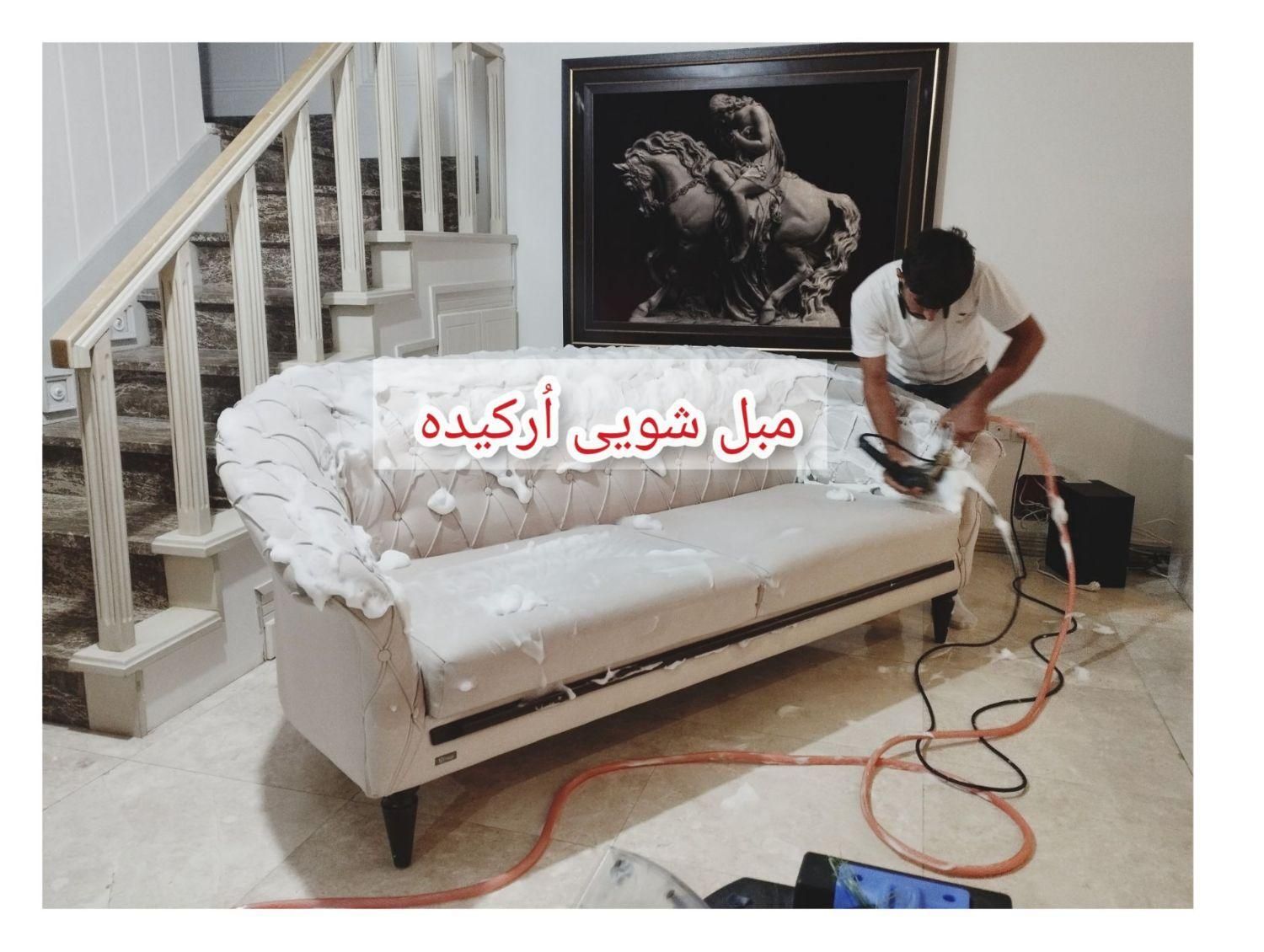 قالیشویی مبل شویی ارکیده آبیک وحومه|خدمات نظافت|آبیک, |دیوار