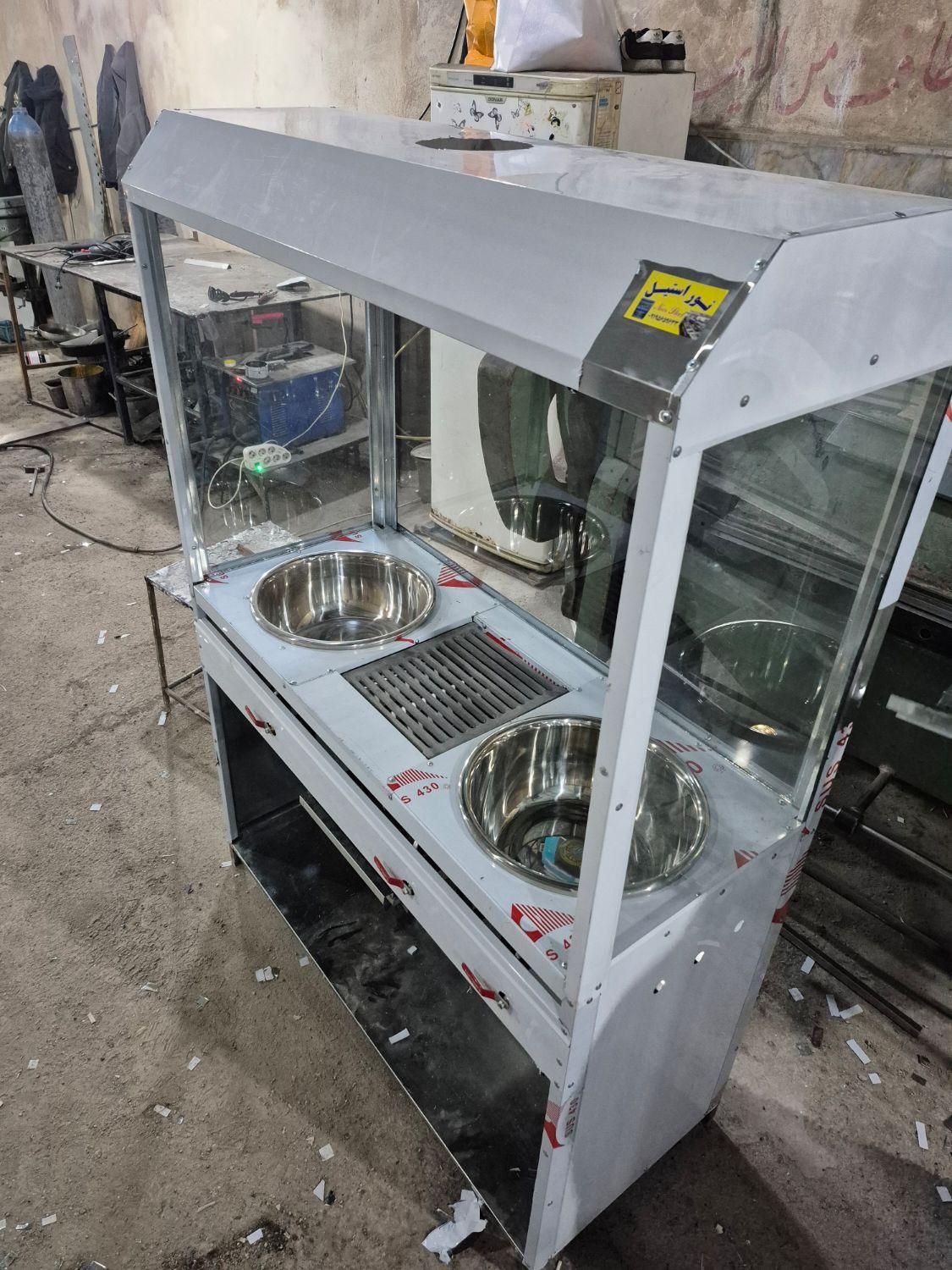 دو کاسه سرخ کن گیریل فر ساندویچی/فر پیتزا صنعتی|کافیشاپ و رستوران|تهران, شوش|دیوار