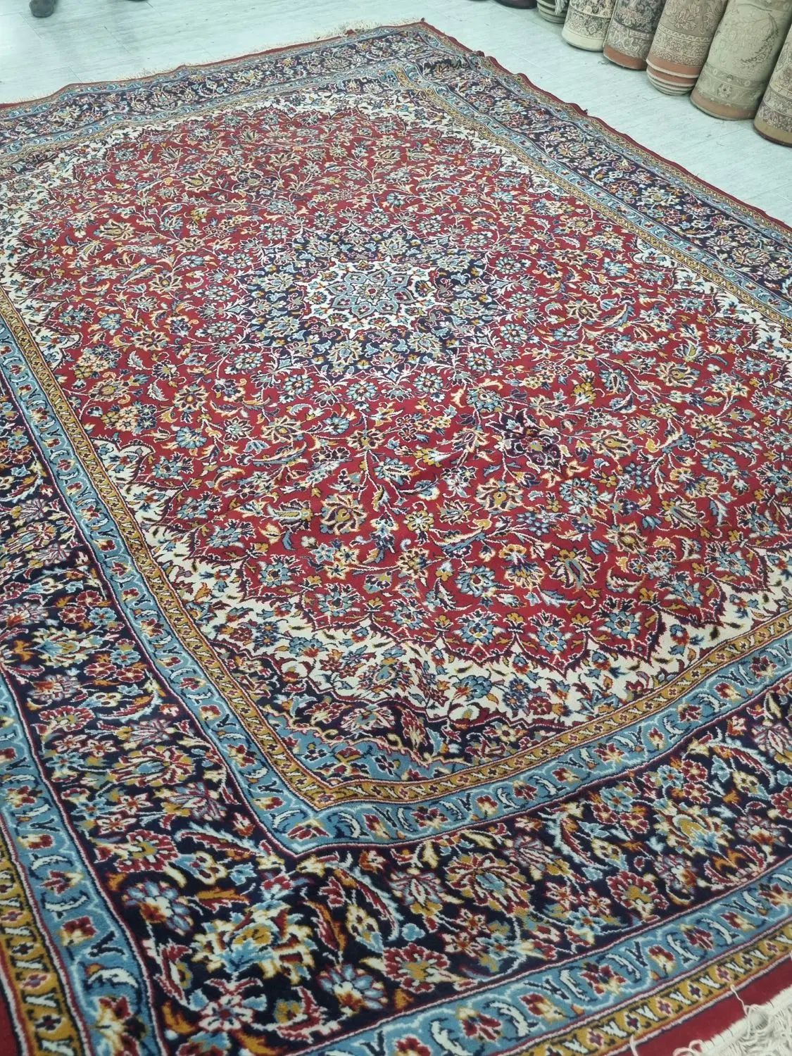 دو عدد فرش ۱۲متری (خرید فروش تعویض)|فرش|مشهد, فرهنگیان (شهرک غرب)|دیوار