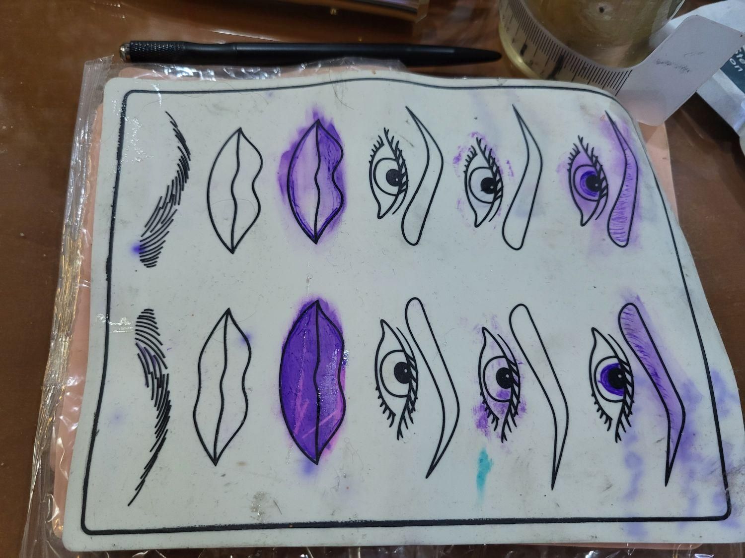 لوازم تتو میکروپیگمنتیشن،میکروبلید|آرایشی، بهداشتی، درمانی|فردیس, منظریه|دیوار