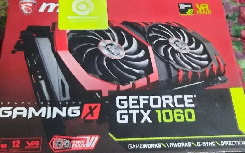 کارت گرافیک،GTX1060 6گیگابایت،مناسب گیمینگ+رندرینگ|قطعات و لوازم جانبی رایانه|اهواز, پردیس|دیوار