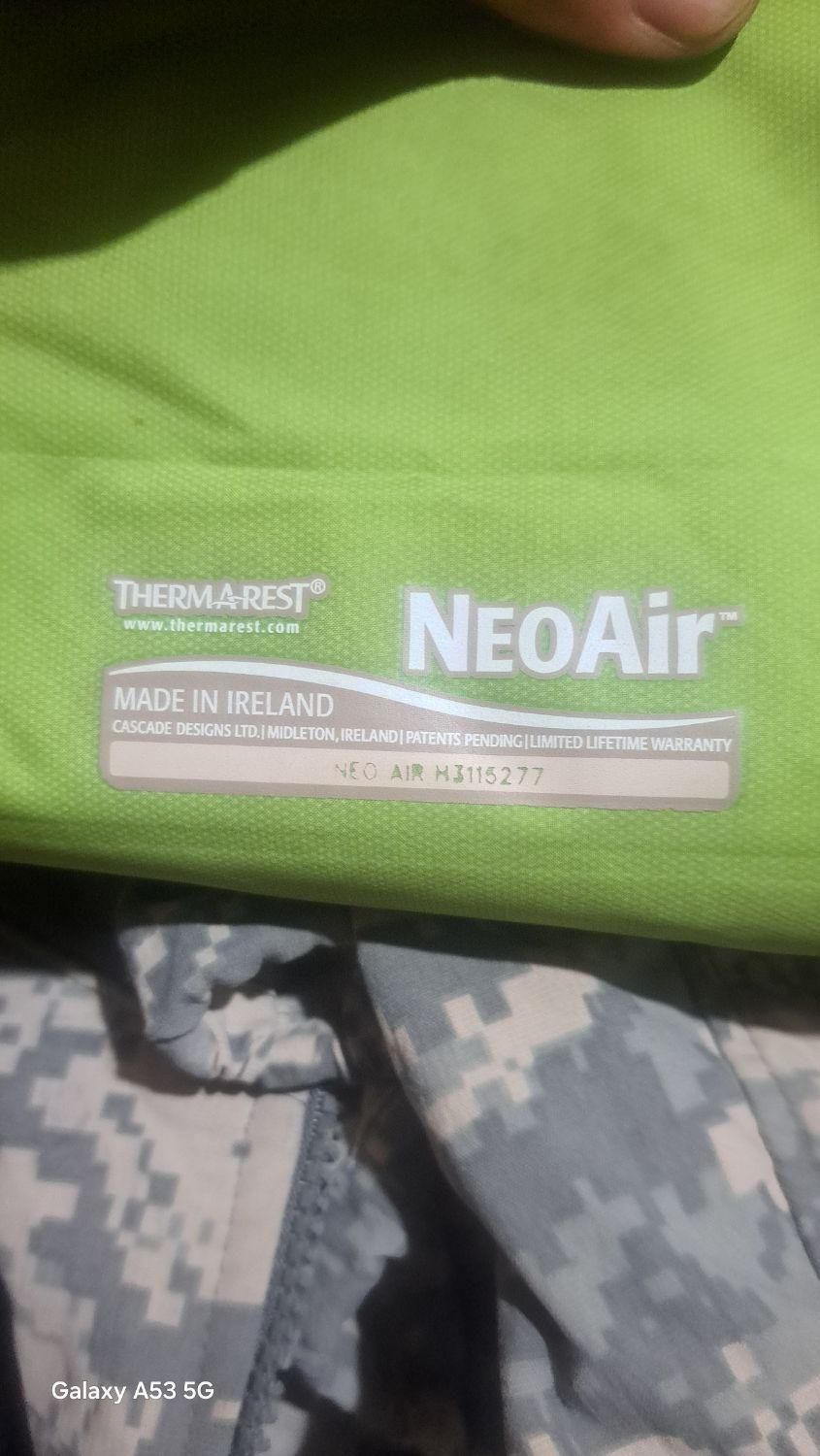 زیر انداز بادی thermarest neoair|کوهنوردی و کمپینگ|تهران, بلوار کشاورز|دیوار