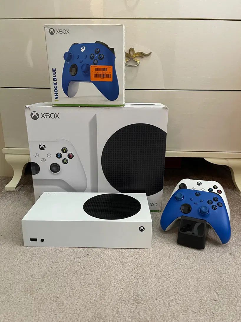 Xbox series s ایکس باکس دو دسته فول گیم|کنسول، بازی ویدئویی و آنلاین|تهران, استاد معین|دیوار