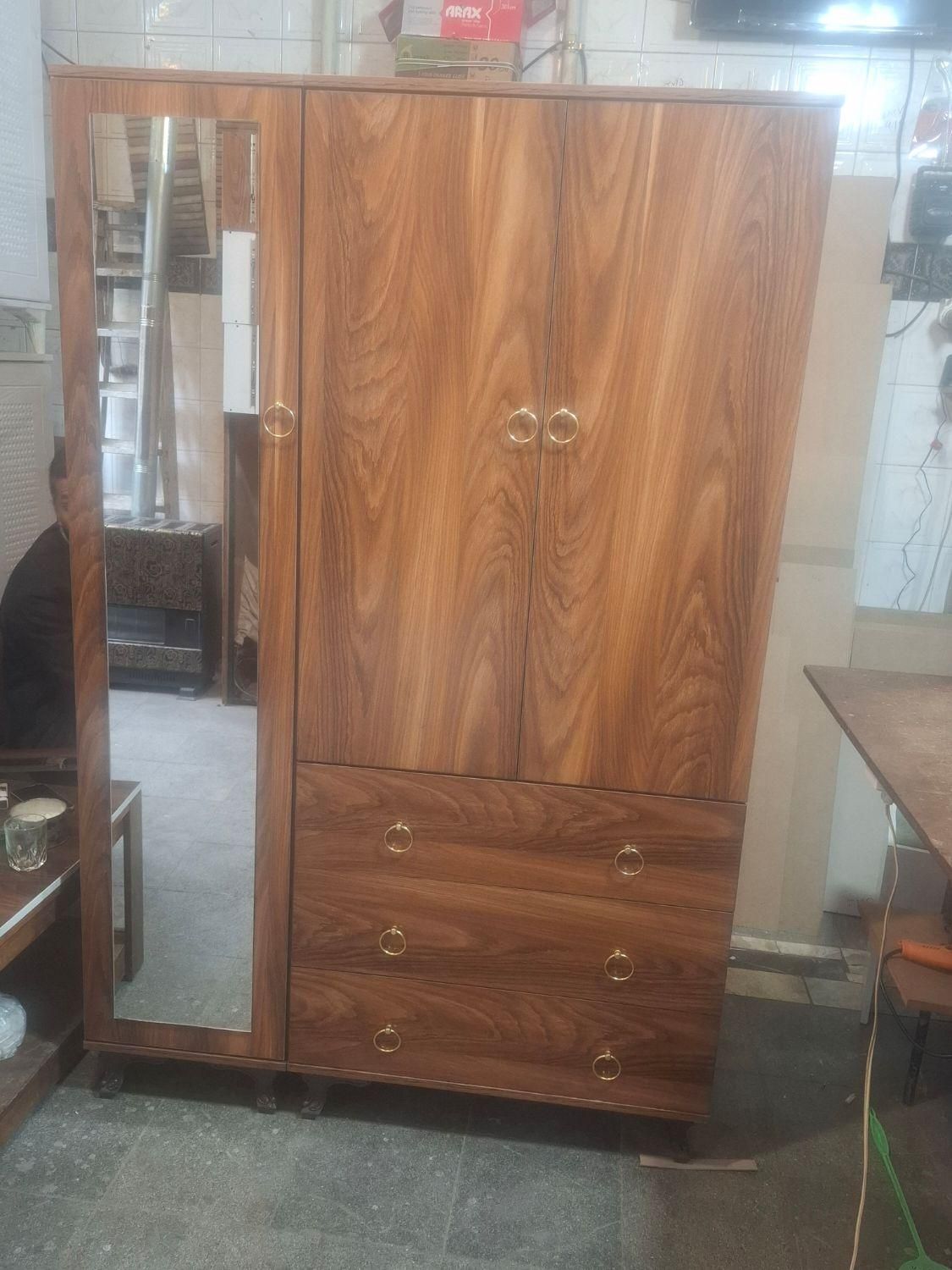 کمدلباس اینه دار دراورلباس|جاکفشی، کمد، دراور|تبریز, |دیوار