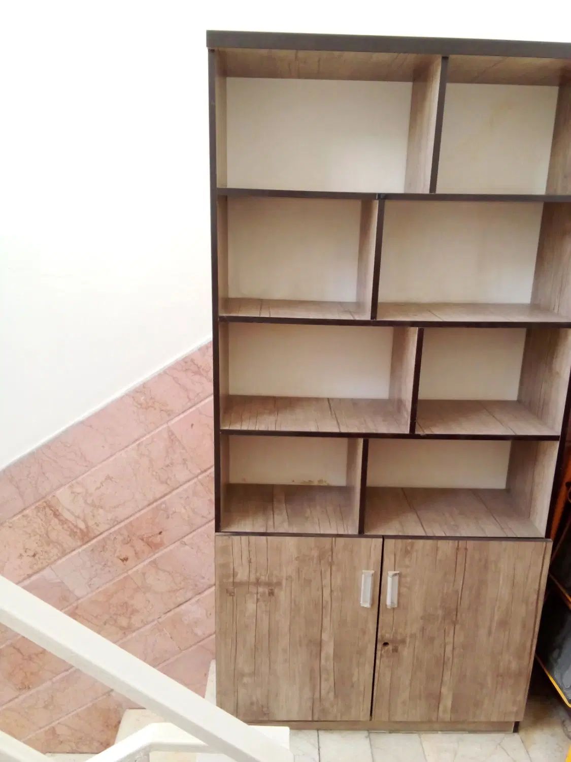 کتابخانه|کتابخانه، شلف، قفسه‌های دیواری|تهران, جنت‌آباد جنوبی|دیوار