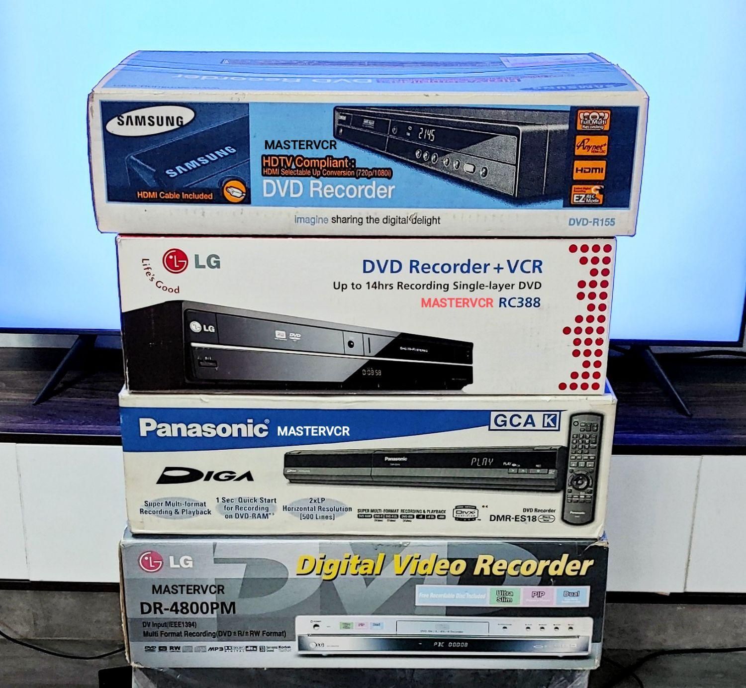 دی وی دی رکوردرپاناسونیک MASTERVCR ES18|پخش‌کننده DVD و ویدیو|تهران, نیاوران|دیوار