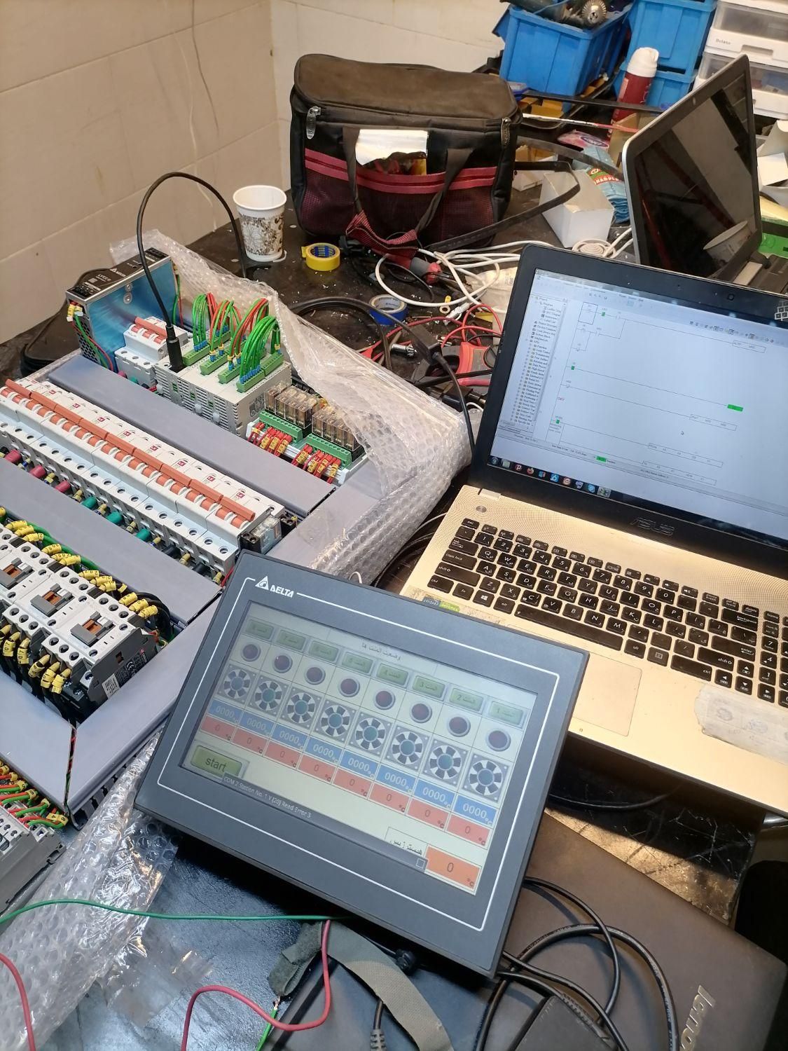 تابلو برق، برقکار صنعتی، برنامه نویسی پی ال سی|خدمات پیشه و مهارت|تهران, فتح|دیوار