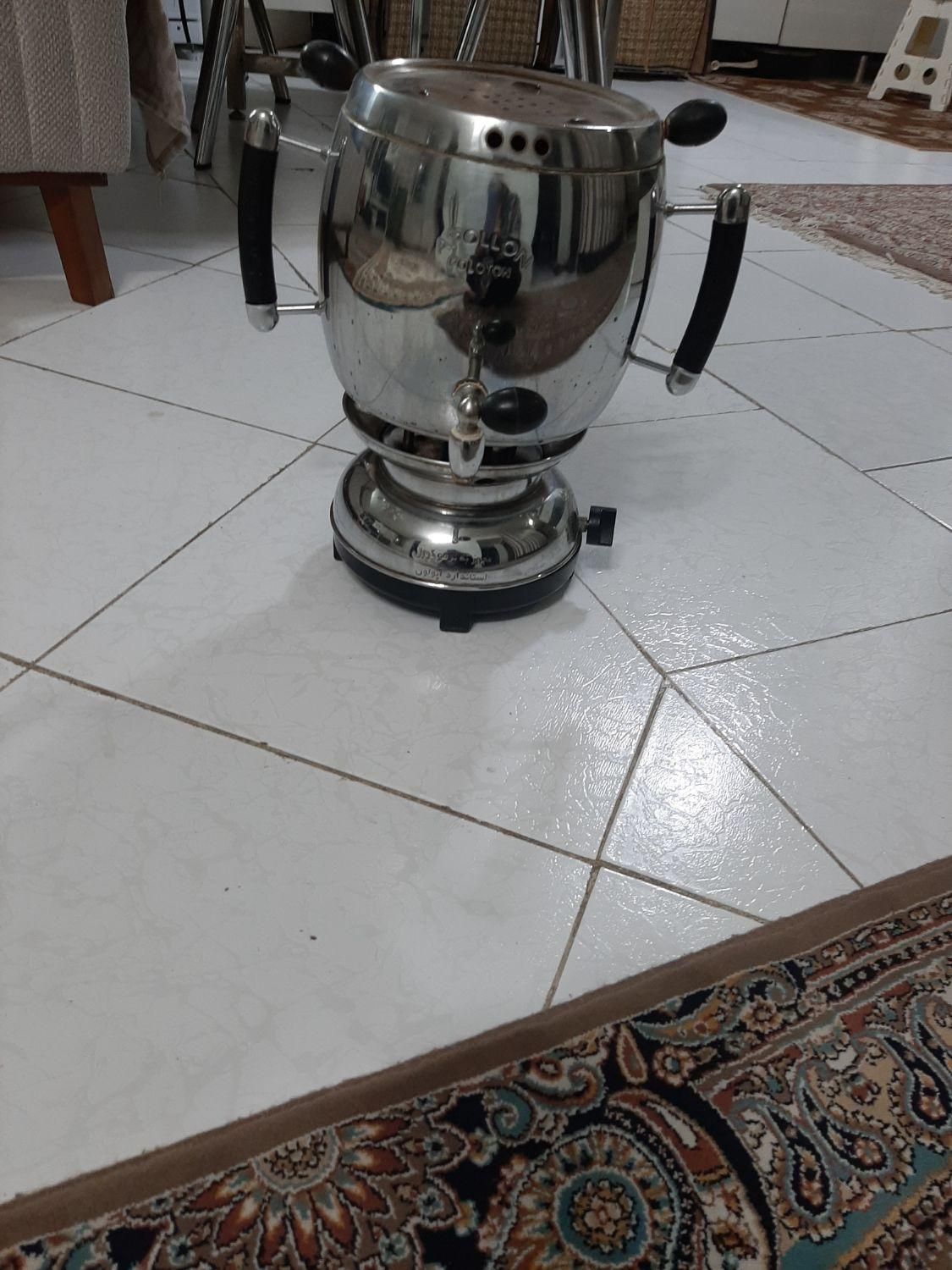 سماورگازی آپولون قدیمی ترموکوبل دار|سماور، چای‌ساز، قهوه‌ساز|شاهین‌شهر, فردوسی|دیوار
