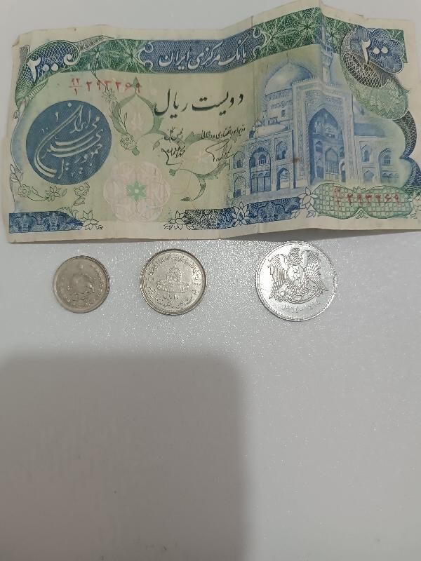 اسکناس قدیمی سکه قدیمی|کلکسیون سکه، تمبر، اسکناس|اراک, |دیوار