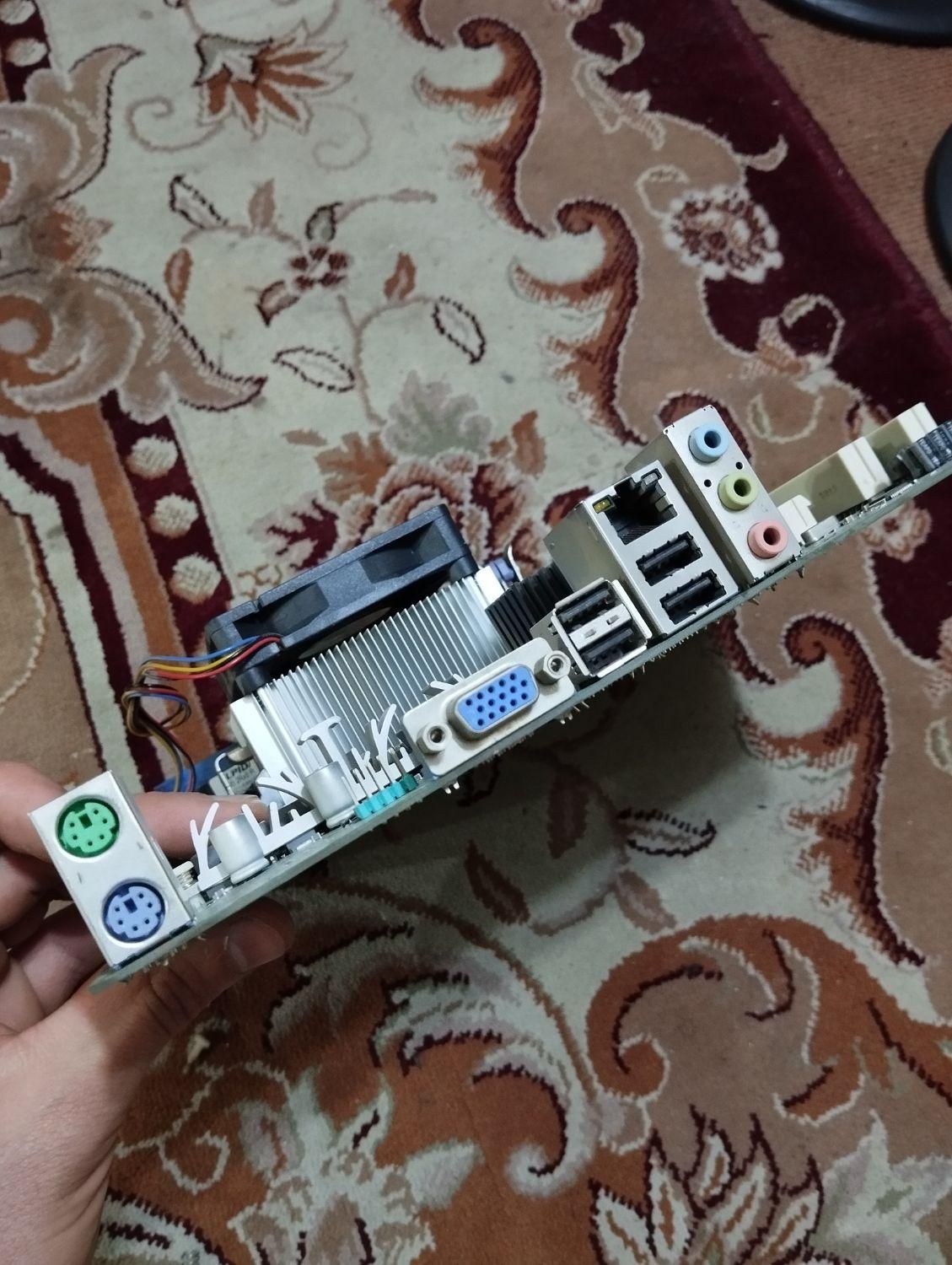 مادربرد ddr3 با cpu و رم۴|قطعات و لوازم جانبی رایانه|اهواز, نادری|دیوار