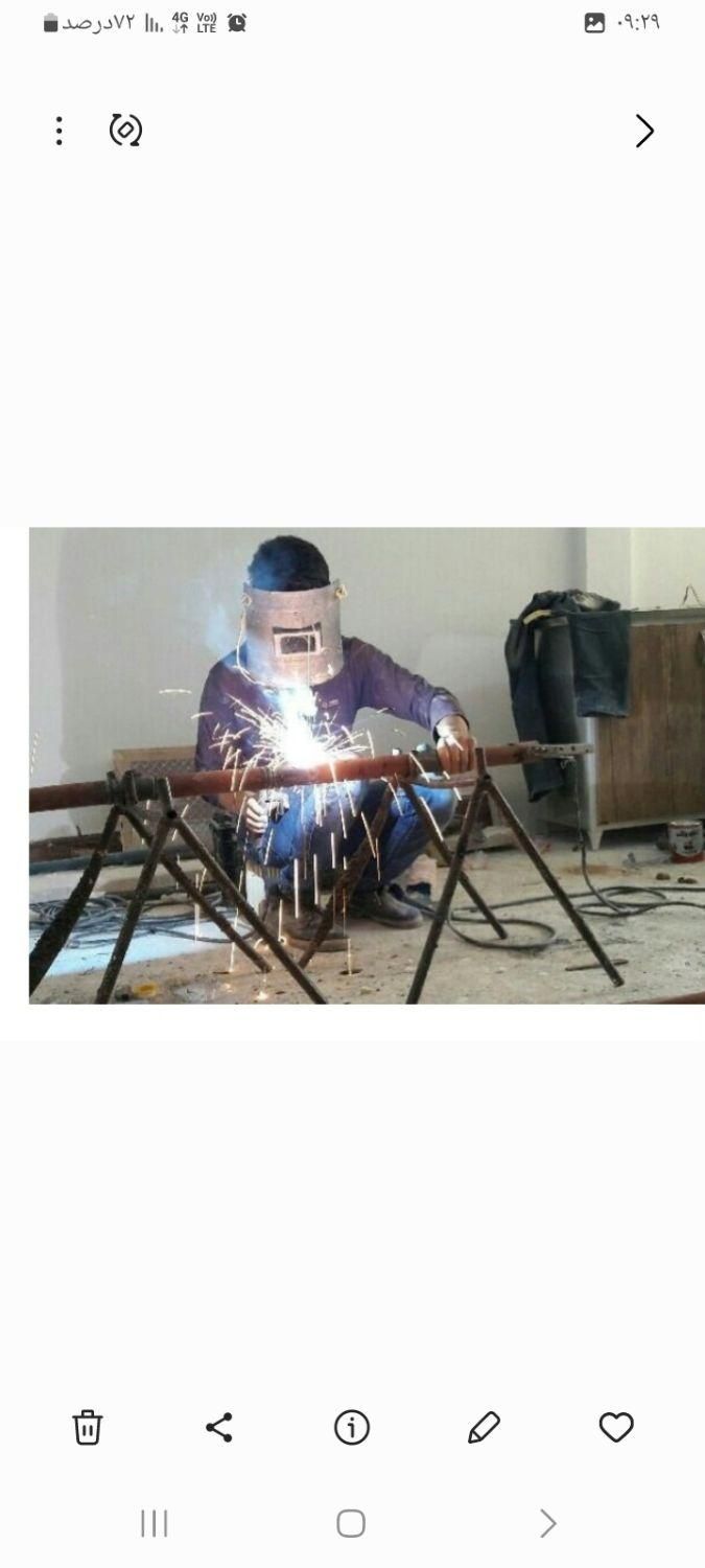 جوشکاری تاسیسات لوله کشی اب گاز|خدمات پیشه و مهارت|ملارد, |دیوار