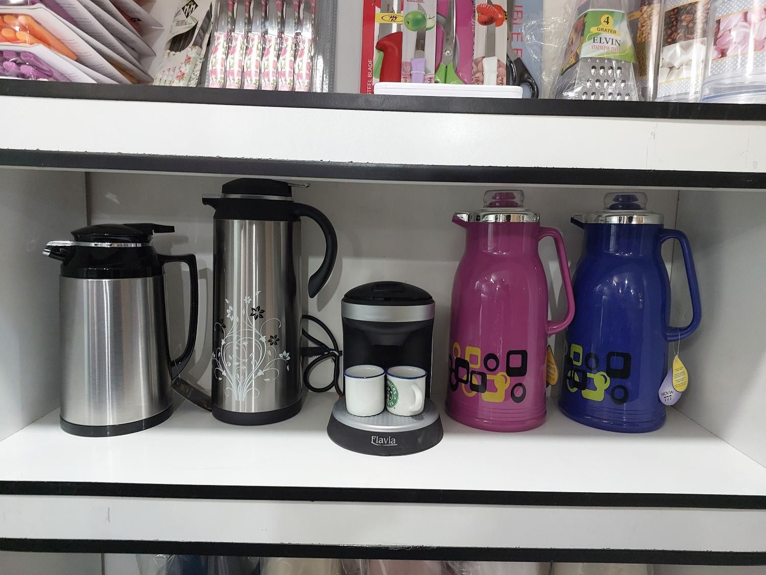 آف ویژه فلاکس چای رنگی و استیل|قوری، کتری، قهوه‌ساز دستی|بروجرد, |دیوار