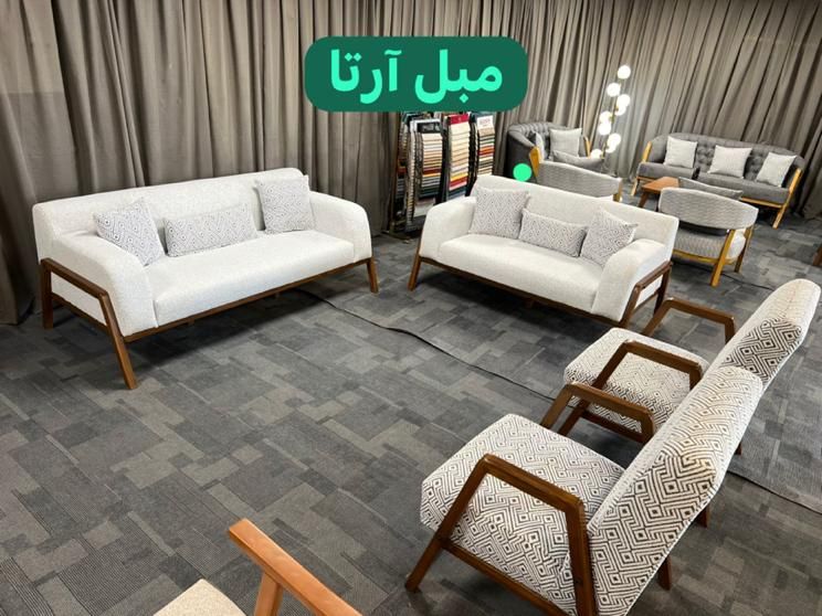 مبل چوب پارچه مبلمان مینی مال پاندا|مبلمان خانگی و میز عسلی|تهران, یافت آباد جنوبی|دیوار
