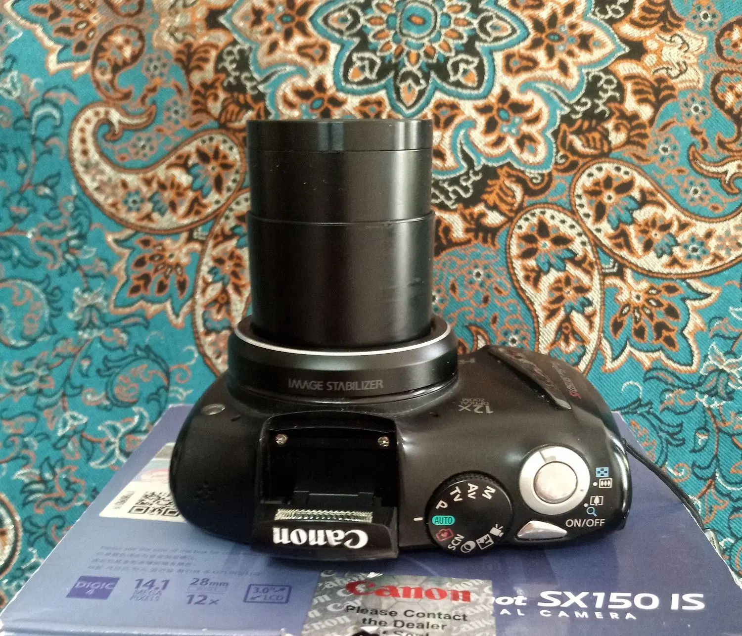 دوربین کنون SX150 درحدآک مناسب بلاگری هدیه آموزش|دوربین عکاسی و فیلم‌برداری|تهران, چیتگر جنوبی|دیوار