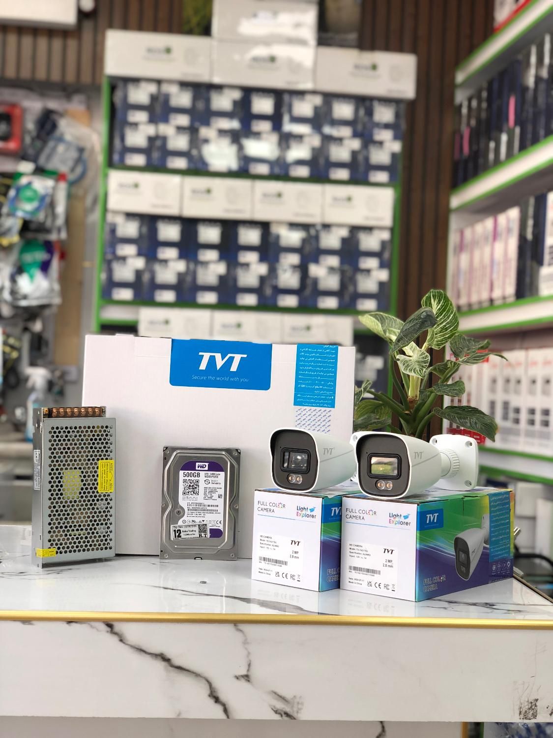 دوربین وارم لایت برند TVT|دوربین مداربسته|خرم‌آباد, |دیوار
