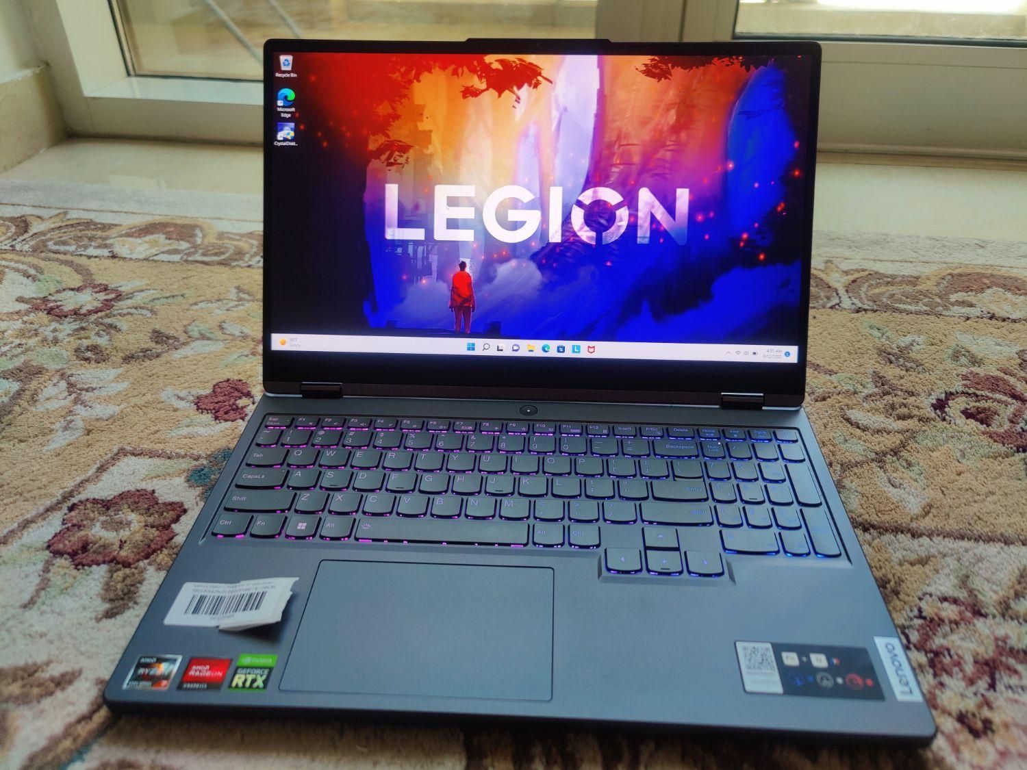 لپ تاپ Lenovo Legion 5 6800H RTX 3060|رایانه همراه|تهران, آجودانیه|دیوار