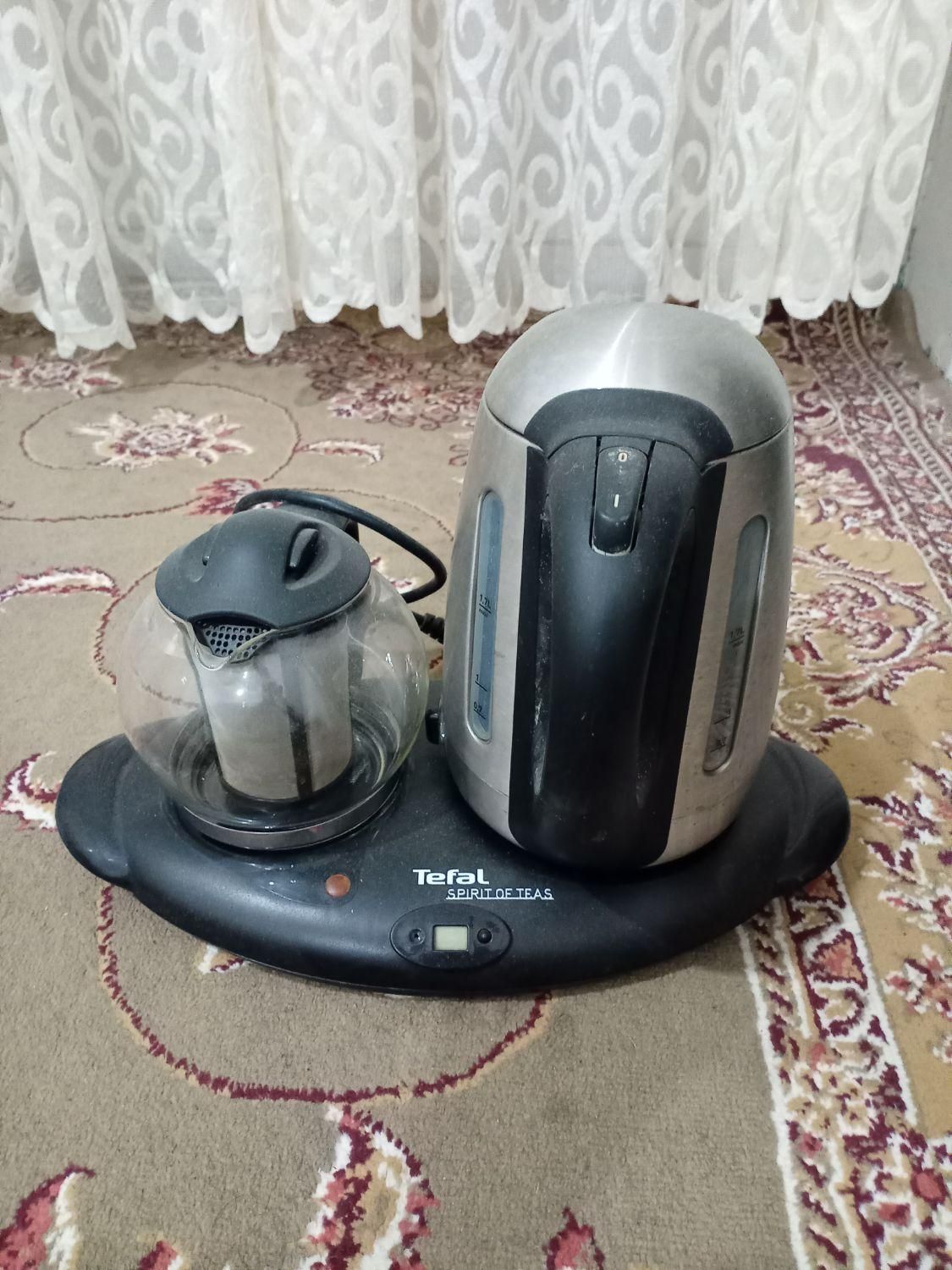 چای ساز برقی تفال اصل فرانسه بدون جعبه|سماور، چای‌ساز، قهوه‌ساز|رشت, پاستوریزه|دیوار