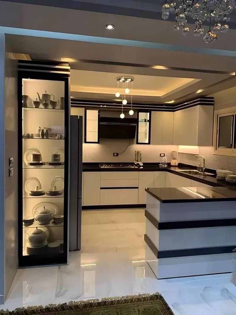 کابینت آشپزخانه رنگ طوسی (کد ۱۳۴۱)|مصالح و تجهیزات ساختمان|رشت, بازار|دیوار