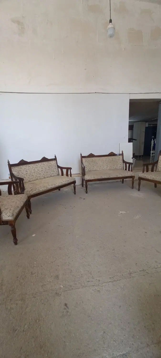 مبلمان چوبی قدیمی|مبلمان خانگی و میز عسلی|کرج, محمود آباد|دیوار