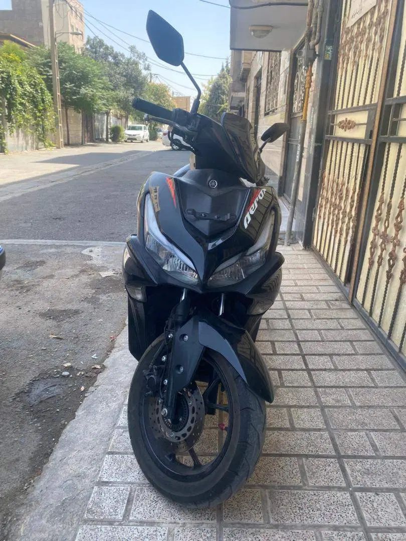 موتور  مشابه صفر  مدل ۱۴۰۰ yamaha aerox|موتورسیکلت|تهران, شمس‌آباد|دیوار