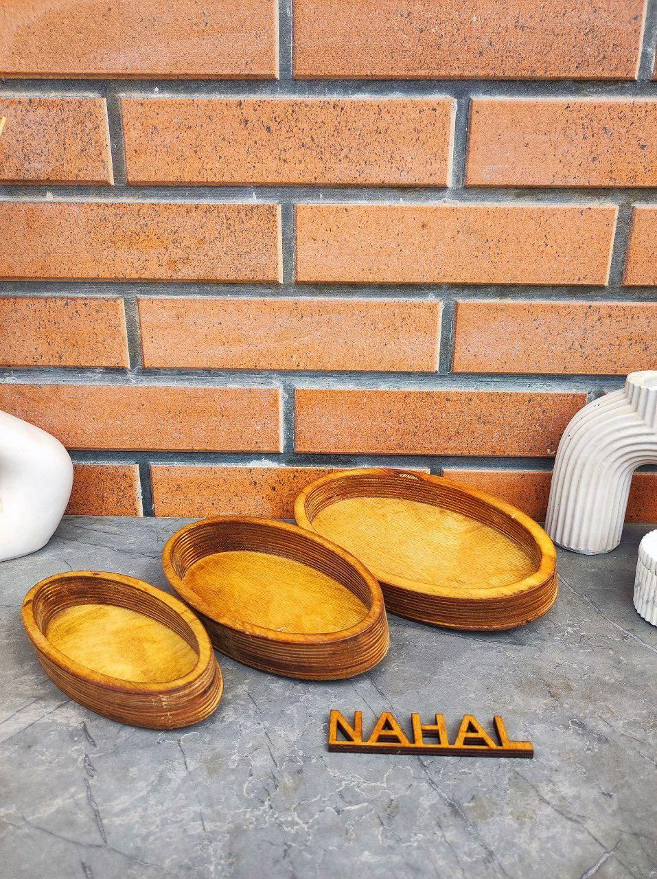 سینی بیضی شات چند خانه|ظروف سرو و پذیرایی|بانه, |دیوار