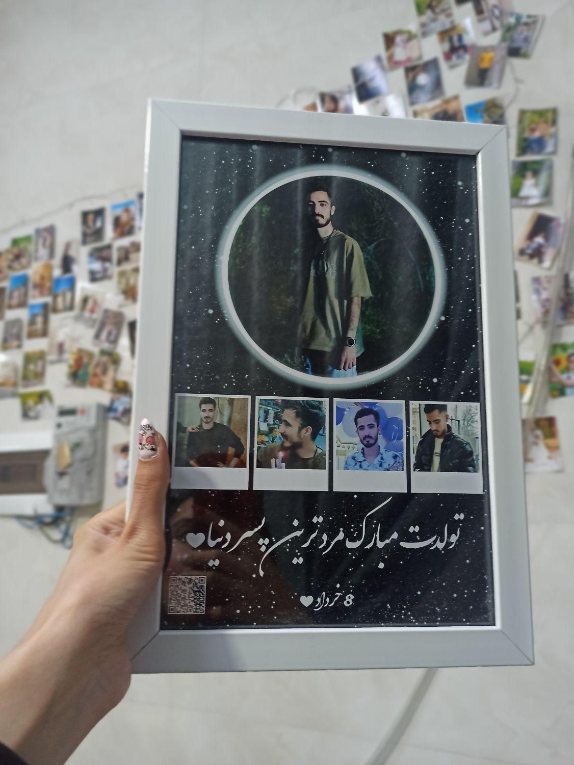 تابلو موزیکال سخنگو هدیه تولد سالگرد کادو|تابلو، نقاشی، عکس|شیراز, کیان آباد|دیوار