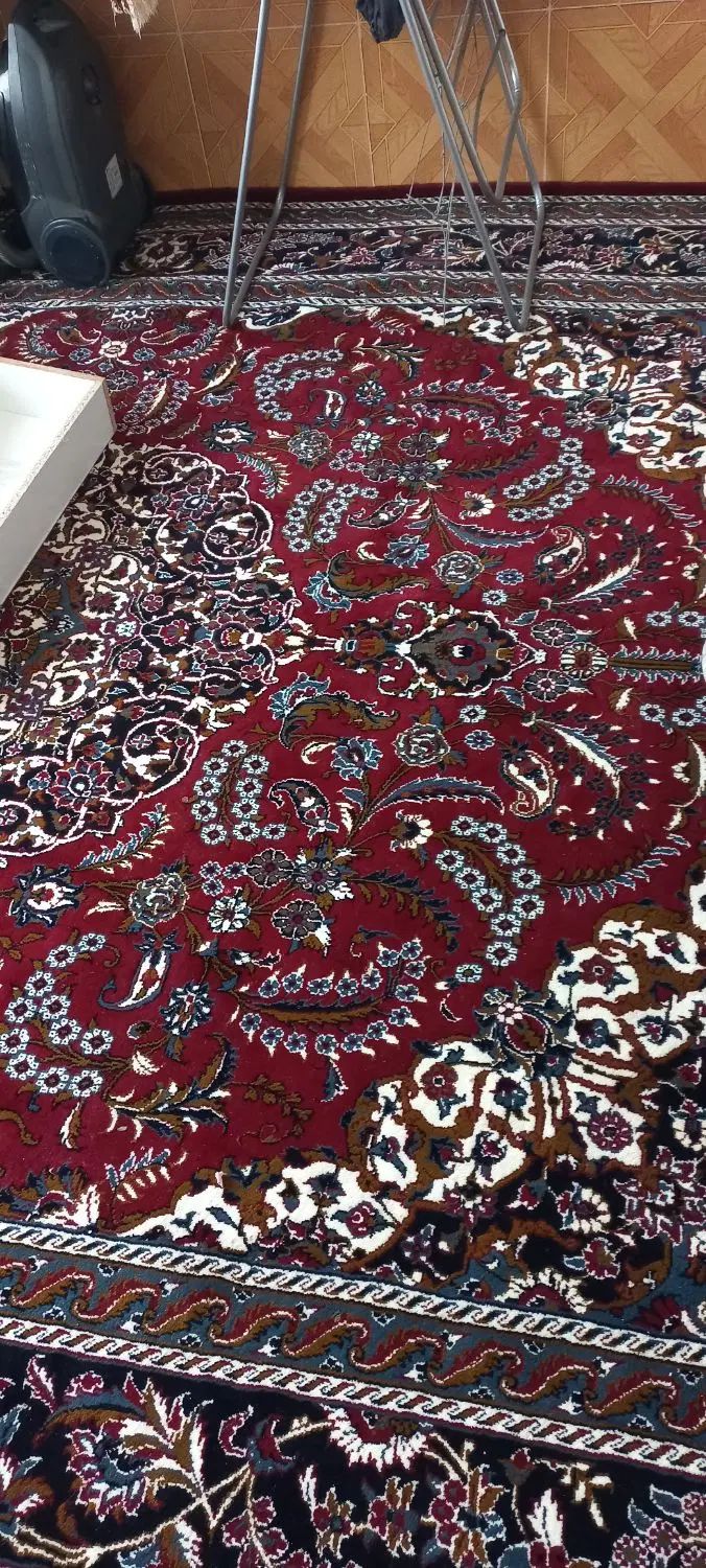 دوتخته فرش گردویی ۱۲متری ورنگ زرشکی ۱۲متری|فرش|محمدیه-قزوین, |دیوار