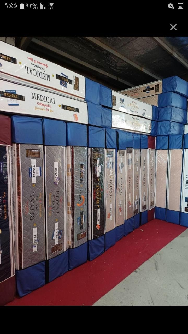 تشک خواب اسپرینگ فروش تکی وعمده شهدای صفری|تشک تختخواب|اراک, |دیوار