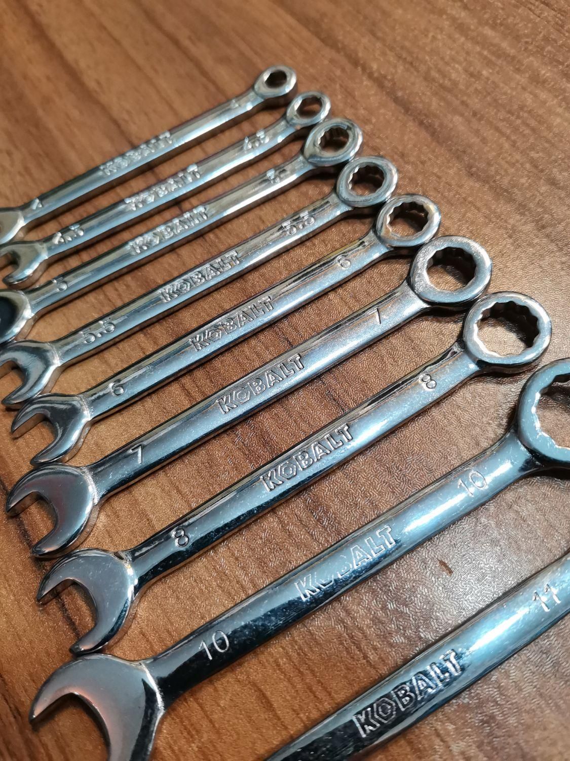 ست آچار یکسر رینگی کبالت آمریکایی(کلکسیونی)|ابزارآلات|تهران, حسن‌آباد|دیوار