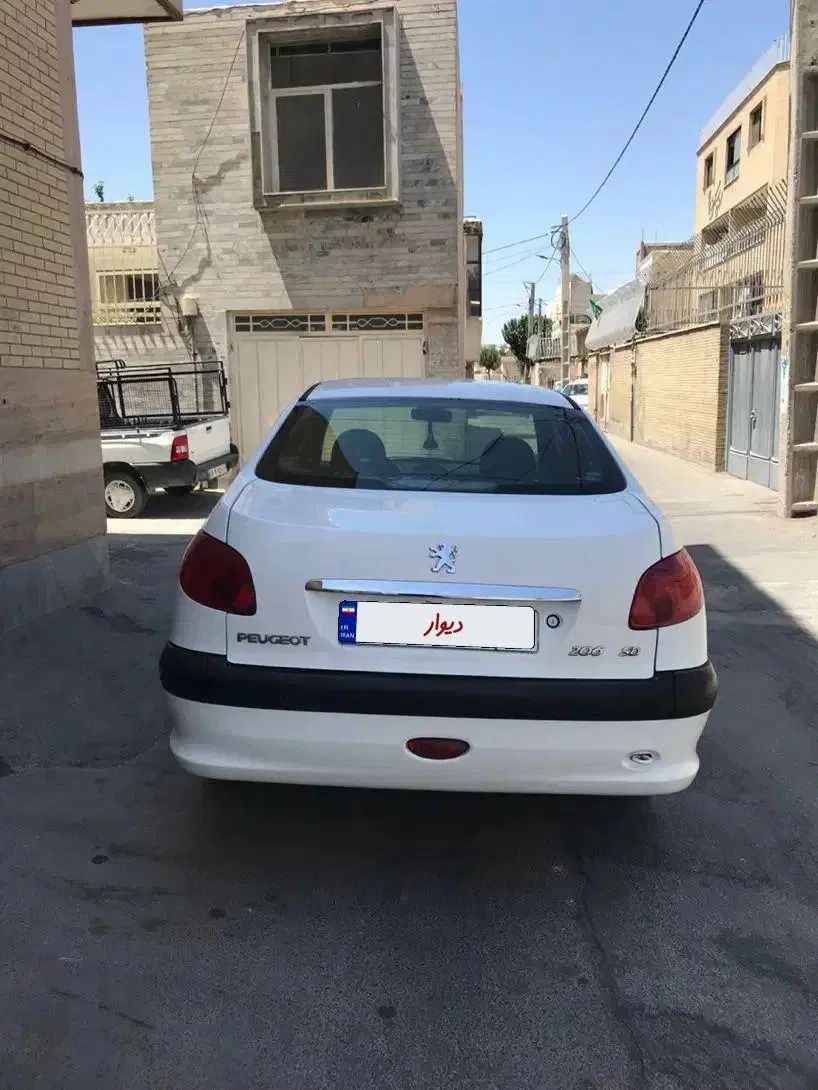 206مدل94V8|خودرو سواری و وانت|اصفهان, خلیل آباد|دیوار