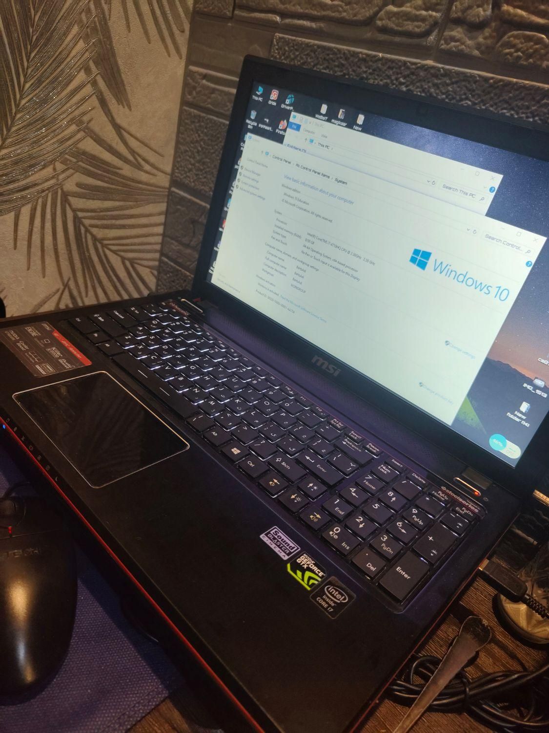 لب تاپ گیمینگ MSi GE60 2PC|رایانه همراه|تهران, ابن بابویه|دیوار