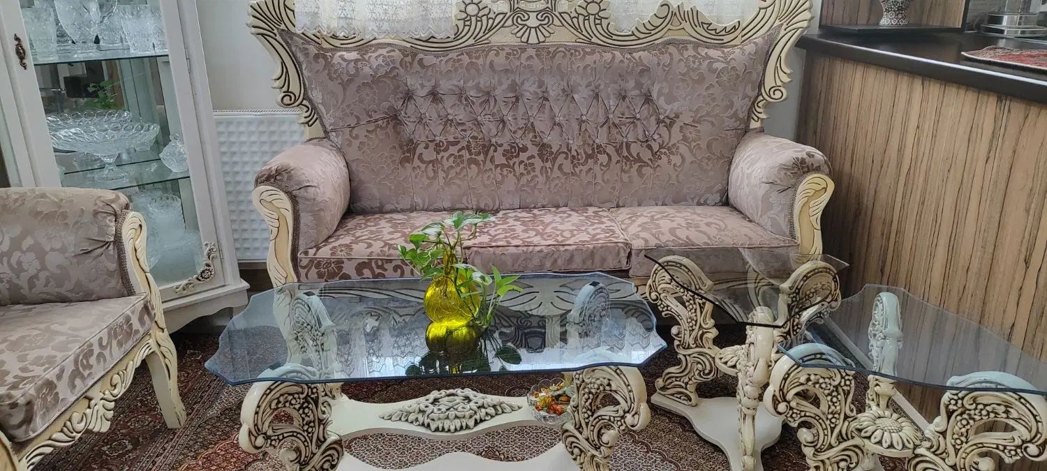 مبل ب همراه عسلی|مبلمان خانگی و میز عسلی|تهران, خانی‌آباد|دیوار